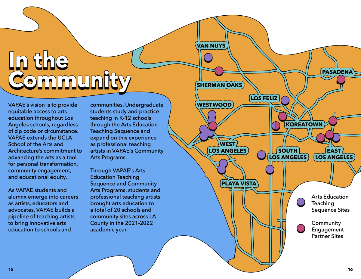 Pages 15 and 16 of UCLA VAPAE's 2021-22 Final Report.