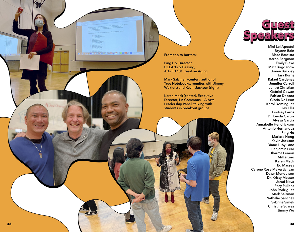 Pages 33 and 34 of UCLA VAPAE's 2021-22 Final Report about program guest speakers.