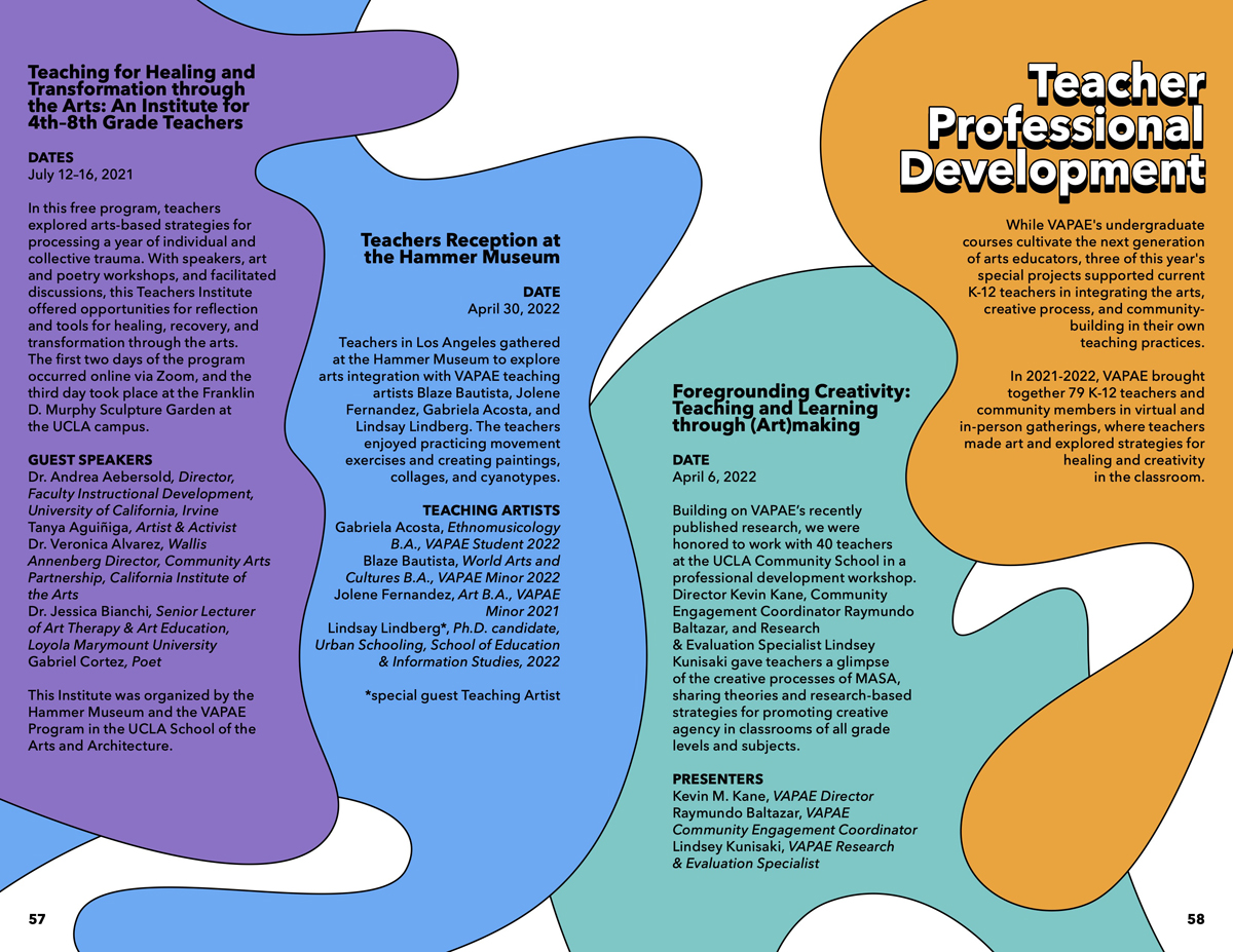 Pages 57 and 58 of UCLA VAPAE's 2021-22 Final Report about teacher professional development.